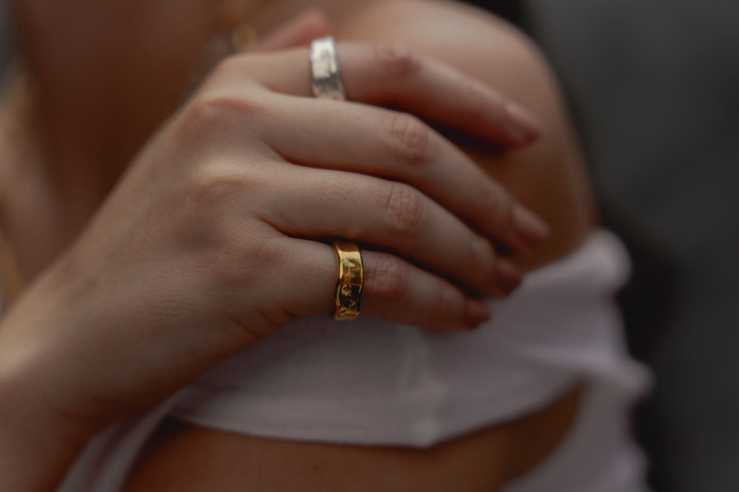 Anillo Banda | Dorado