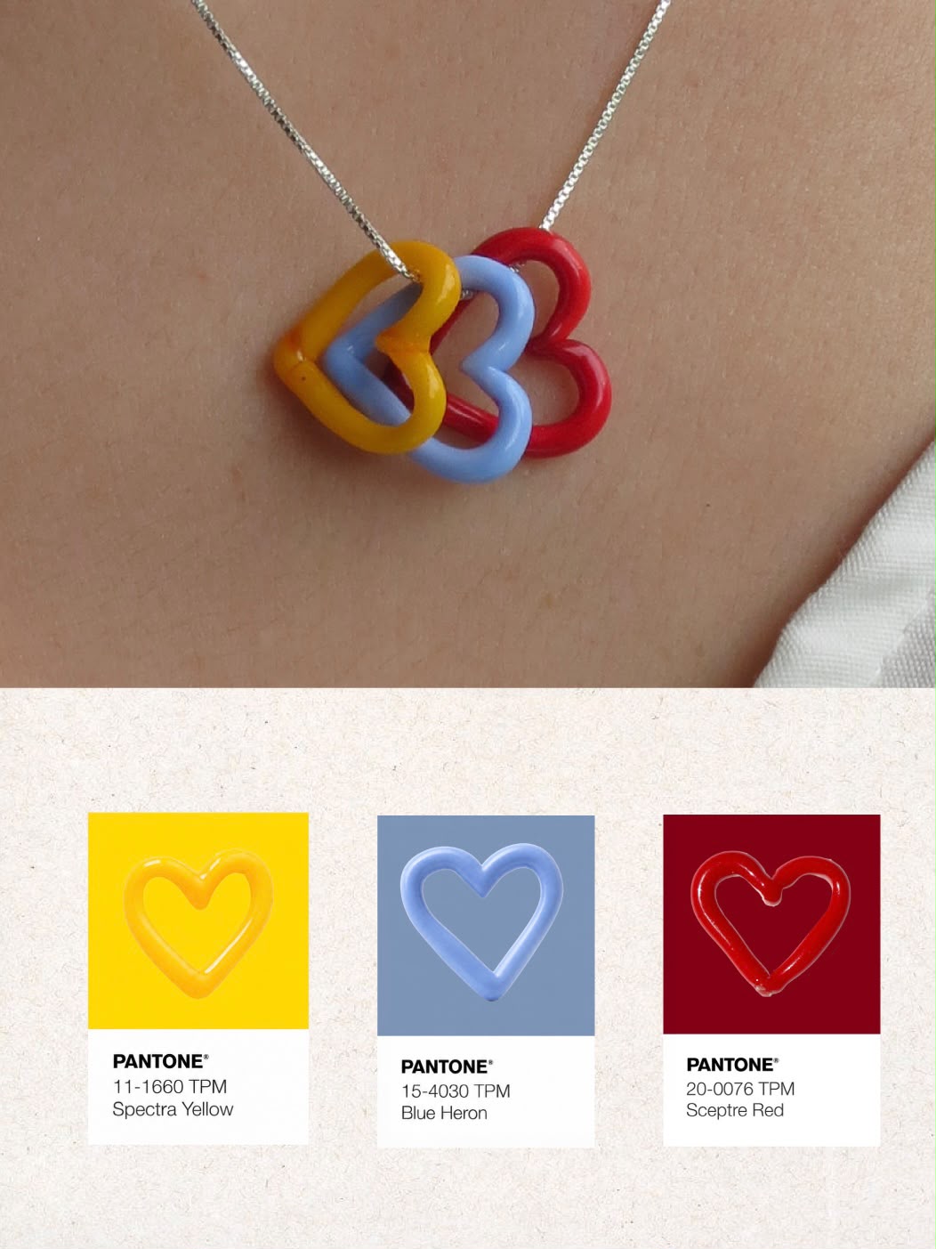 Dijes corazón Colombia