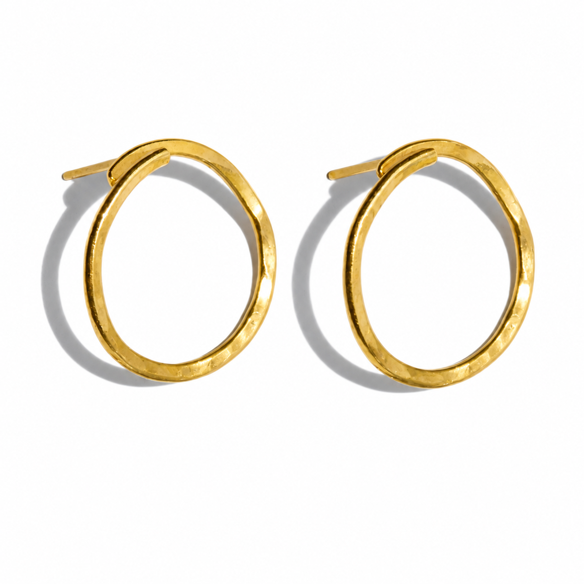 Aretes Ciclo | Dorado