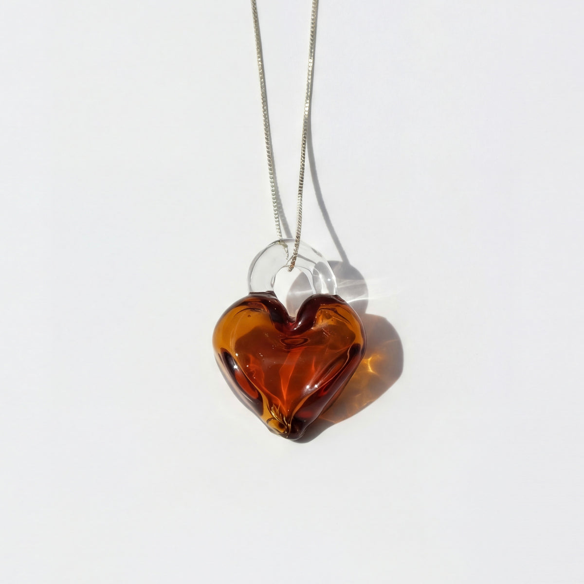 Collar Corazón Burbuja