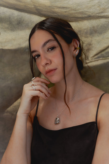 Aretes Trama | Plata