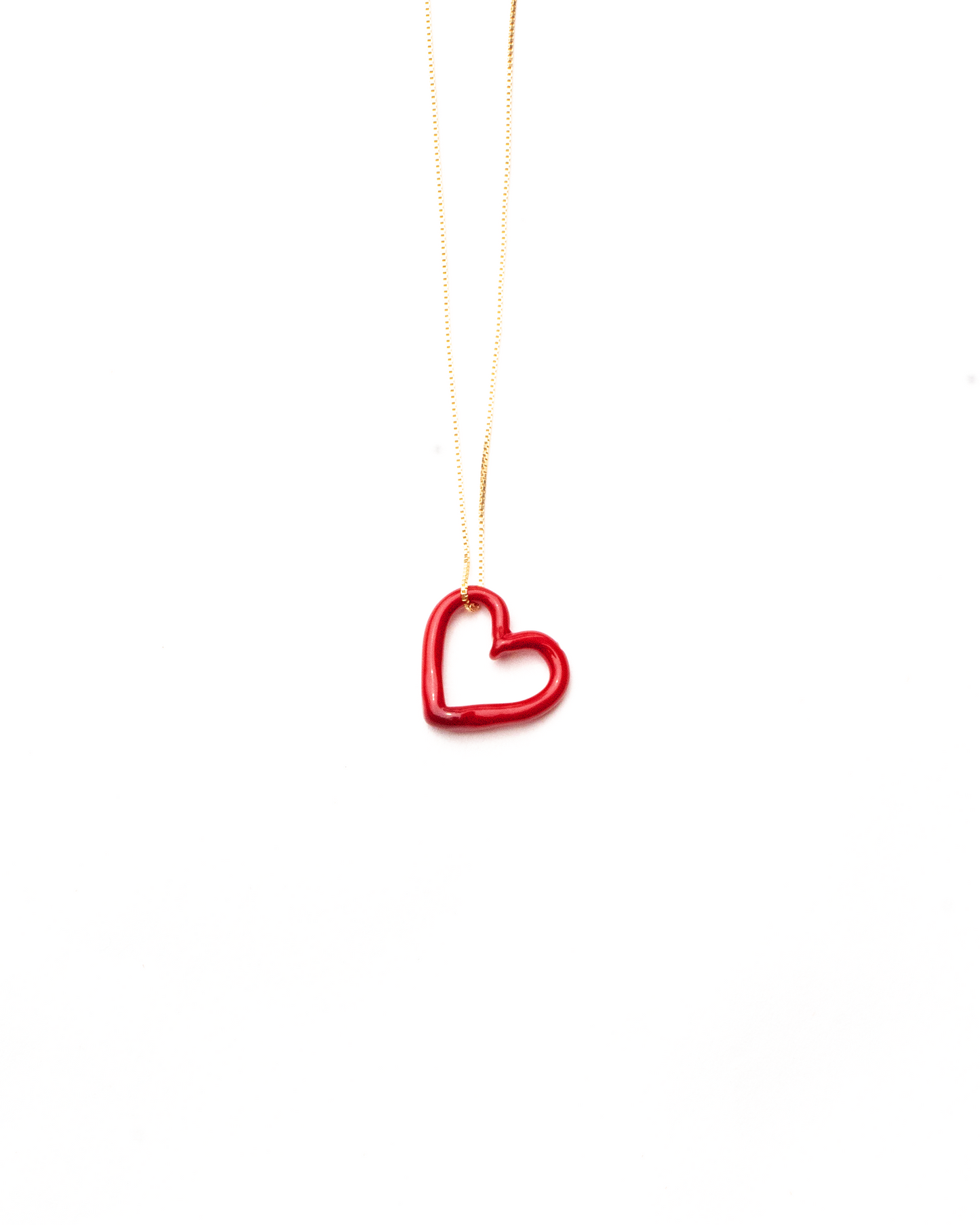 Collar Corazón Mini | Dorado