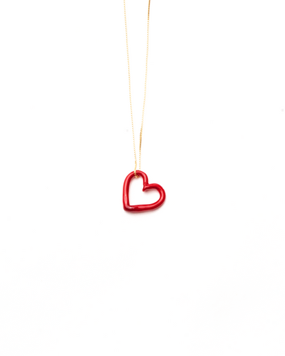 Collar Corazón Mini | Dorado