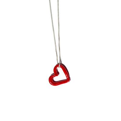 Collar Corazón Mini | Plata