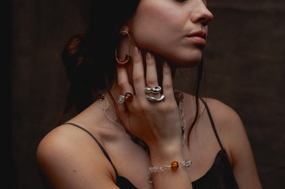 Anillo Mancala | Plata
