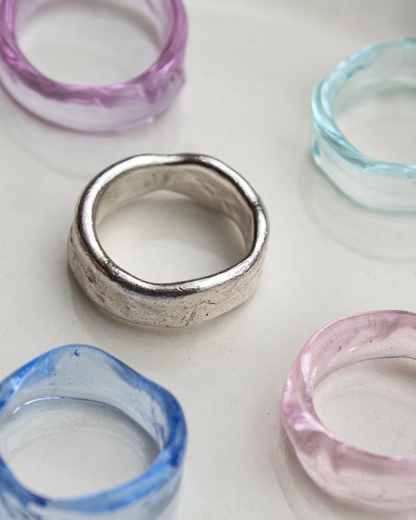 Anillo Banda | Plata