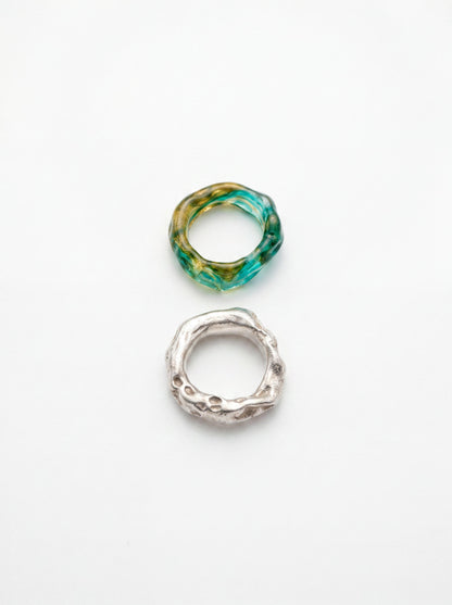 Anillo Bosque Plata