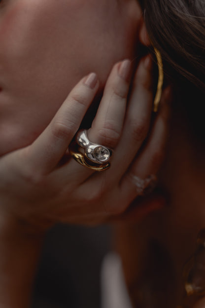 Anillo Trama | Dorado
