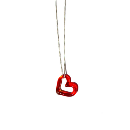 Collar Corazón Mini | Plata