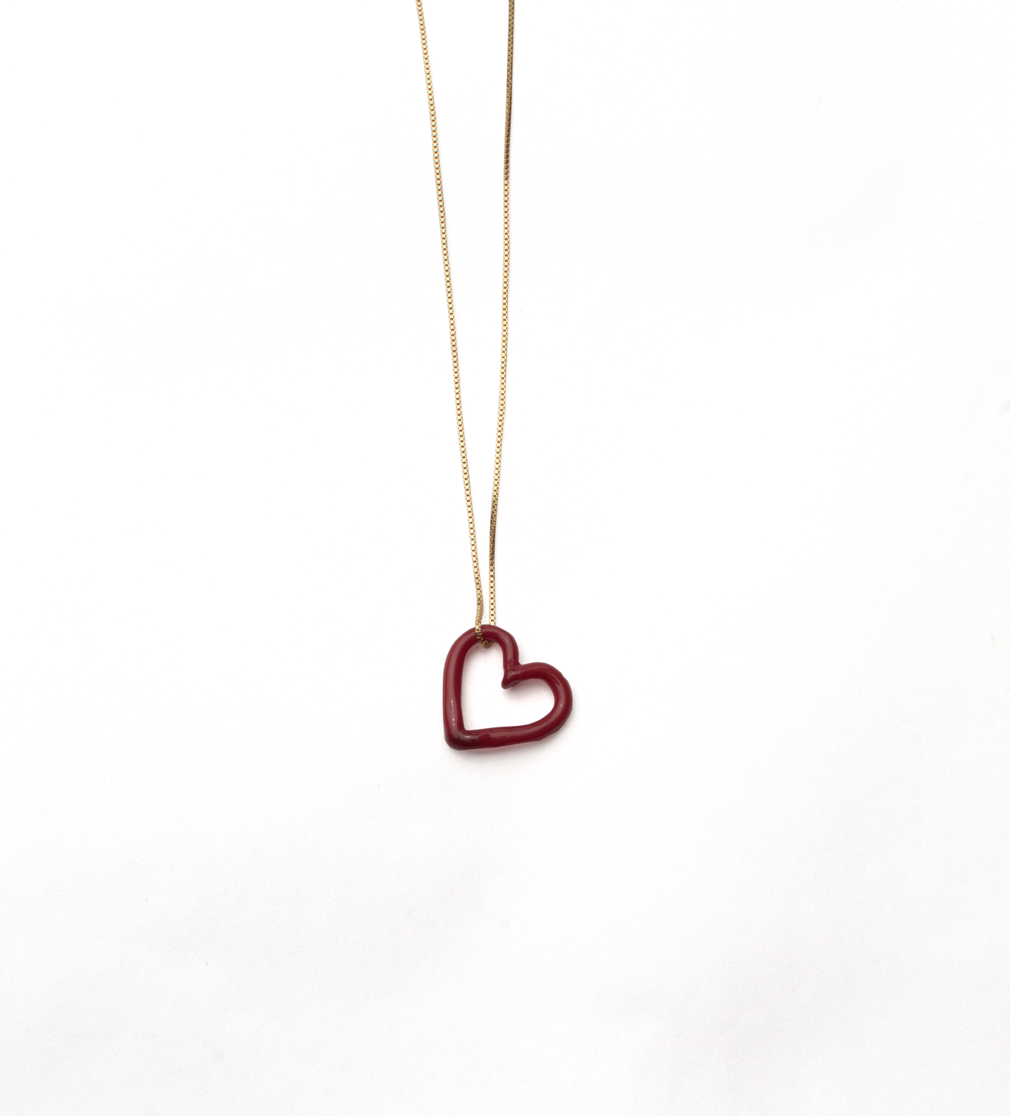 Collar Corazón Mini | Dorado