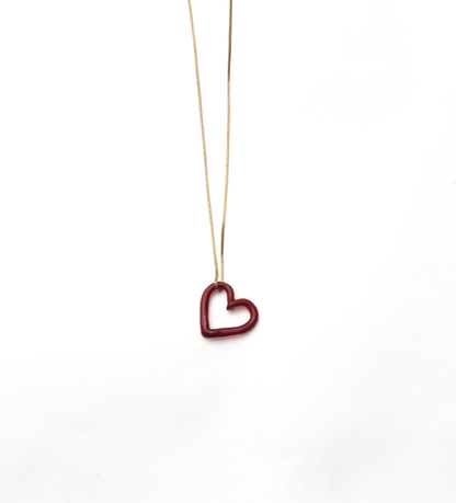 Collar Corazón Mini | Dorado