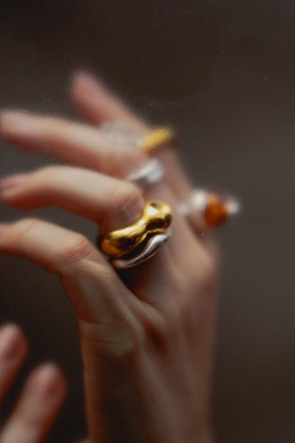 Anillo Mancala | Dorado