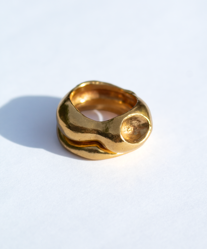 Anillo Mancala | Dorado