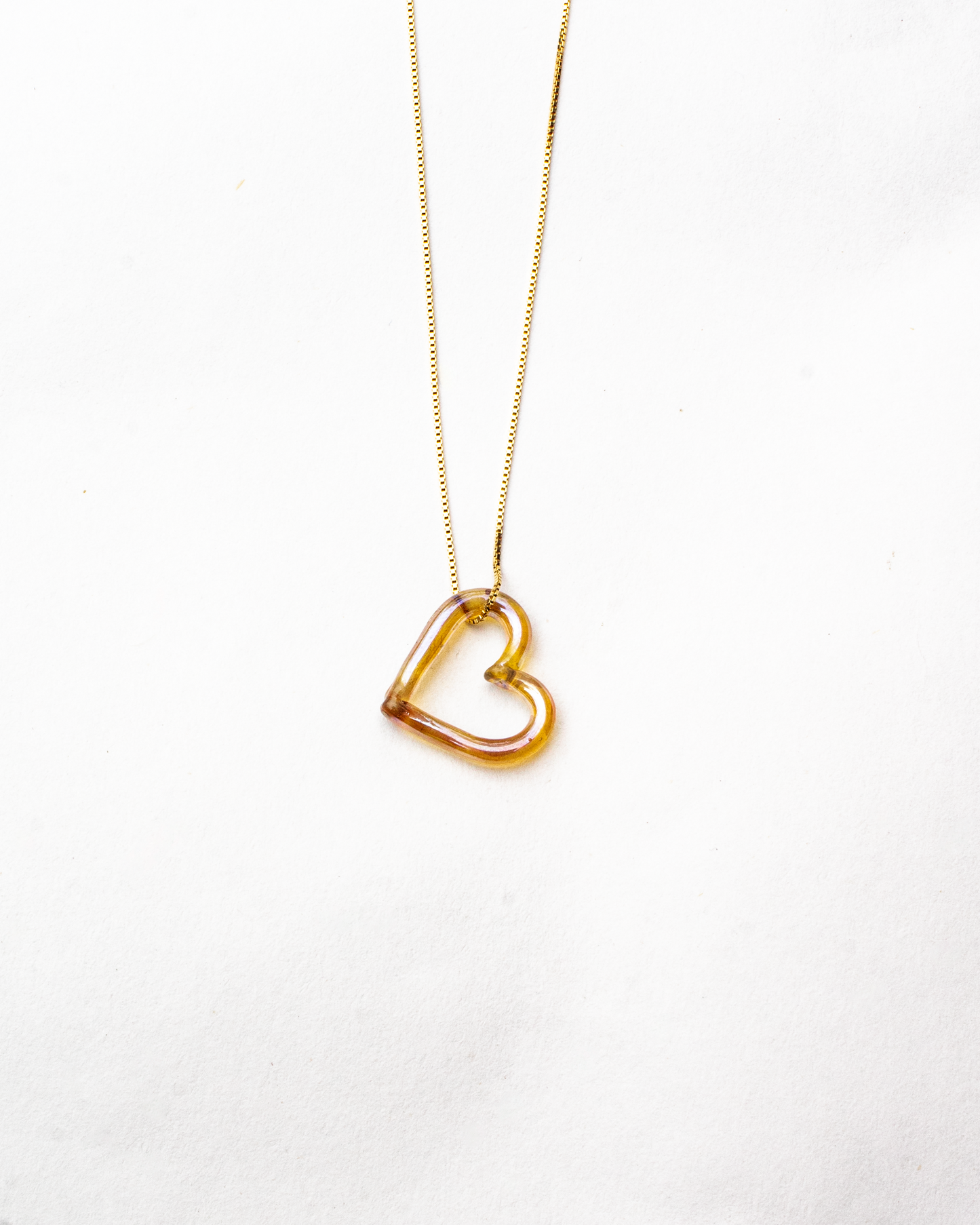 Collar Corazón Mini | Dorado
