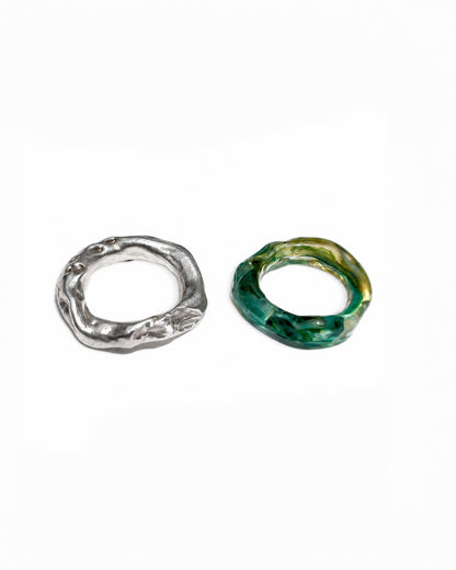 Anillo Bosque Plata