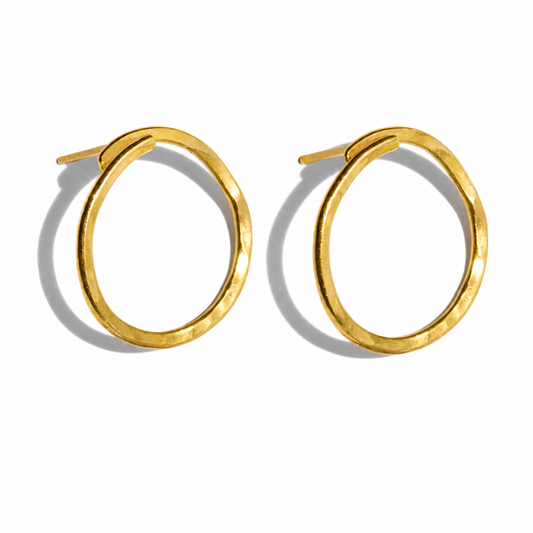 Aretes Ciclo | Dorado