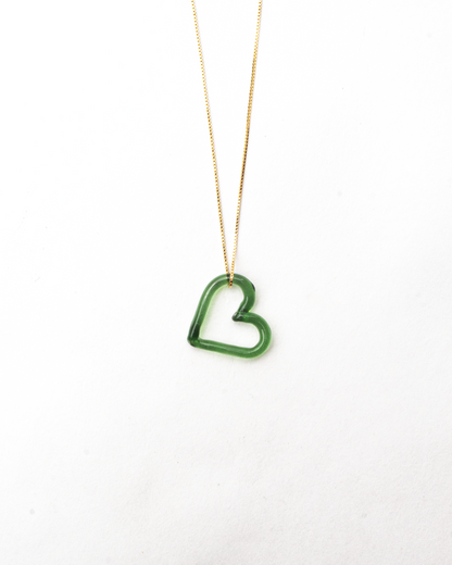 Collar Corazón Mini | Dorado