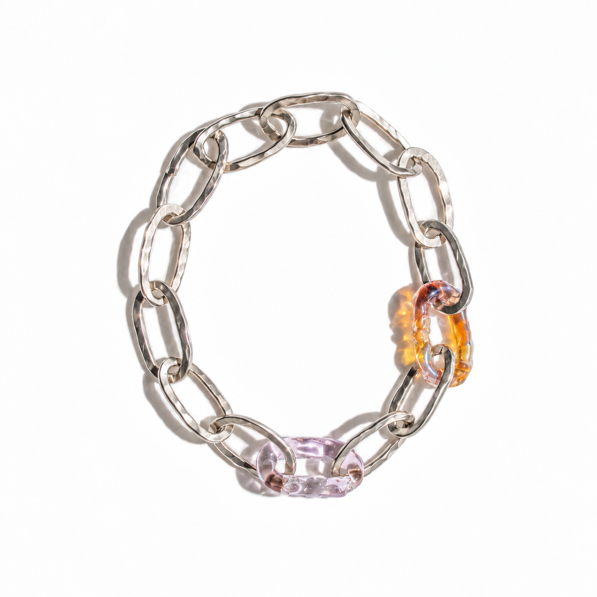 Pulsera Volcán Plata