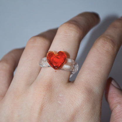 Anillo corazón