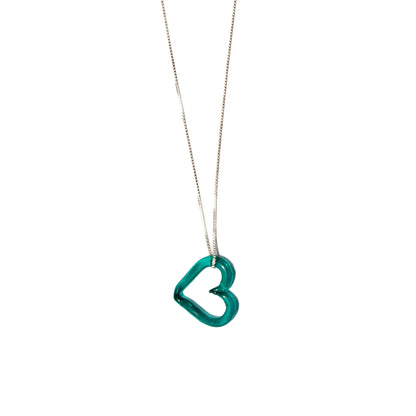 Collar Corazón Mini | Plata