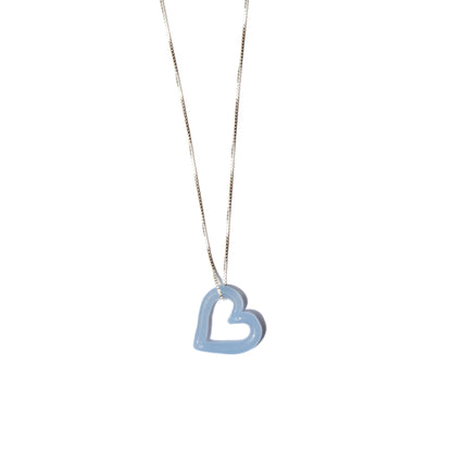 Collar Corazón Mini | Plata