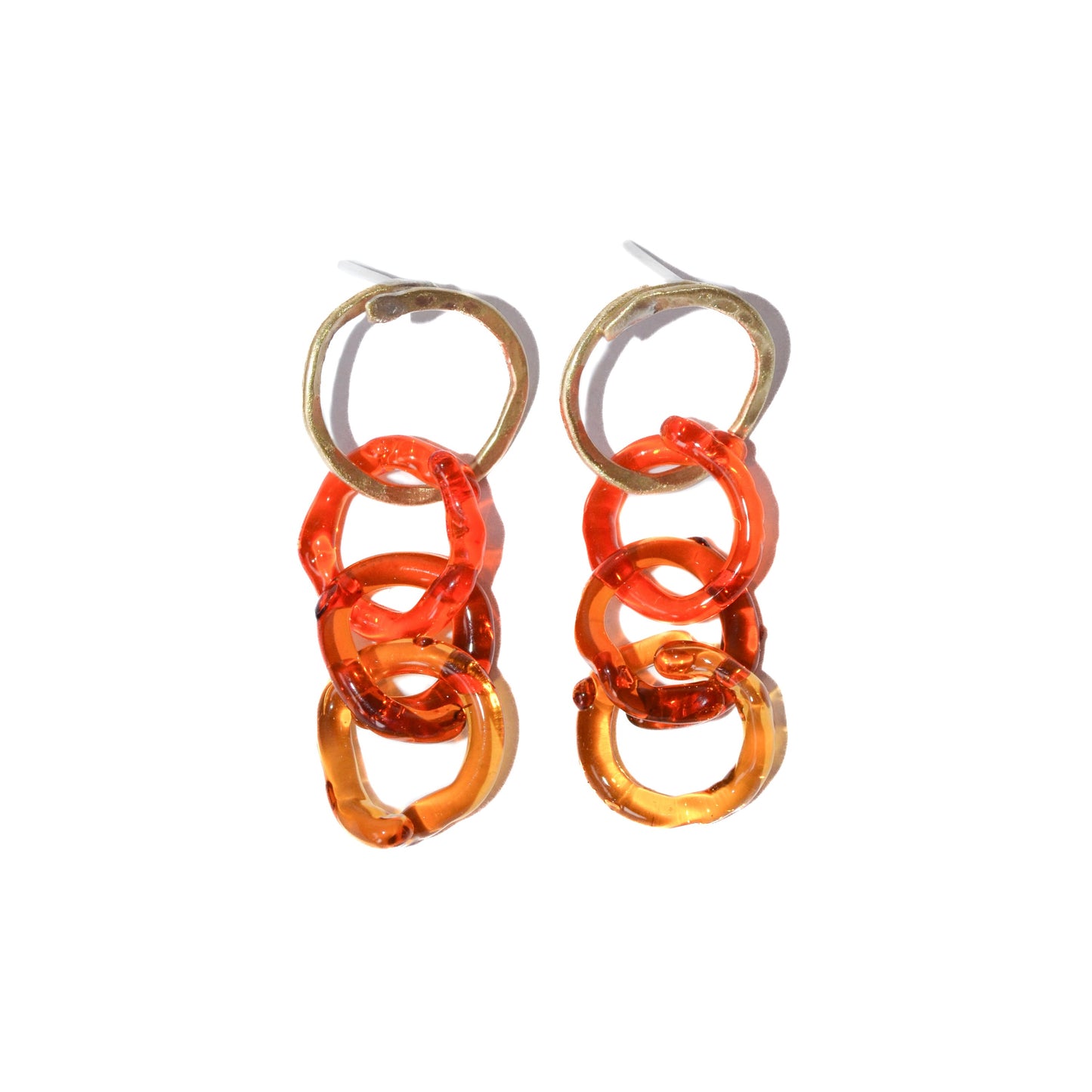 Aretes cascada mini