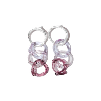 Aretes cascada mini