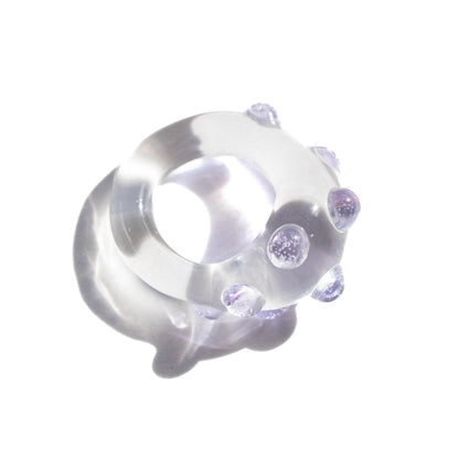 Anillo Puntos transparente