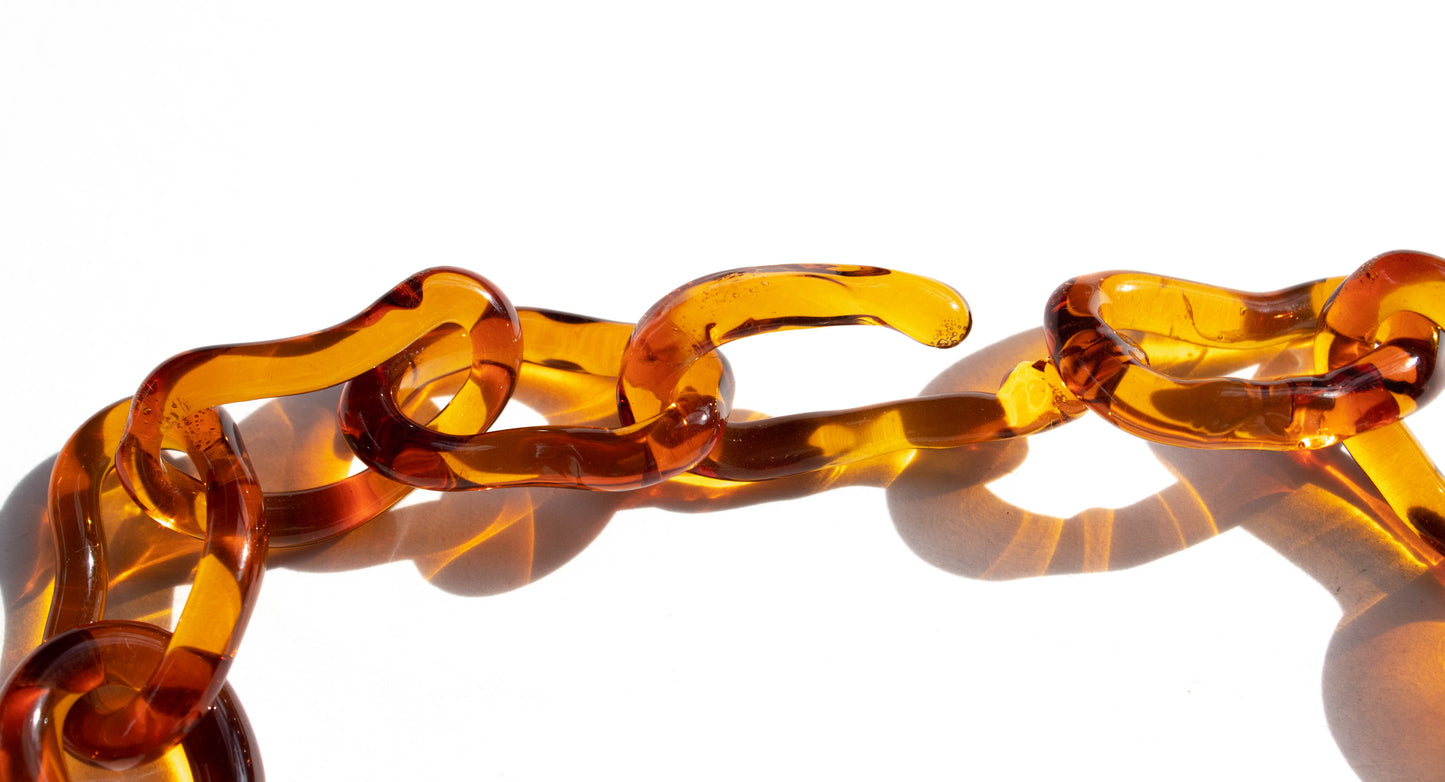 Collar Ondina ámbar