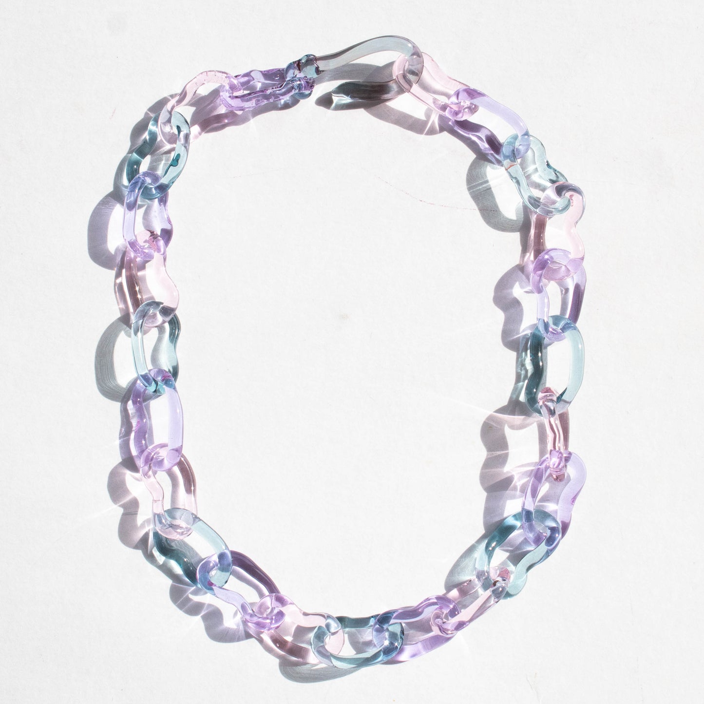 Collar Ondina rosado