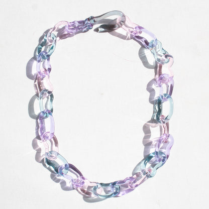 Collar Ondina rosado