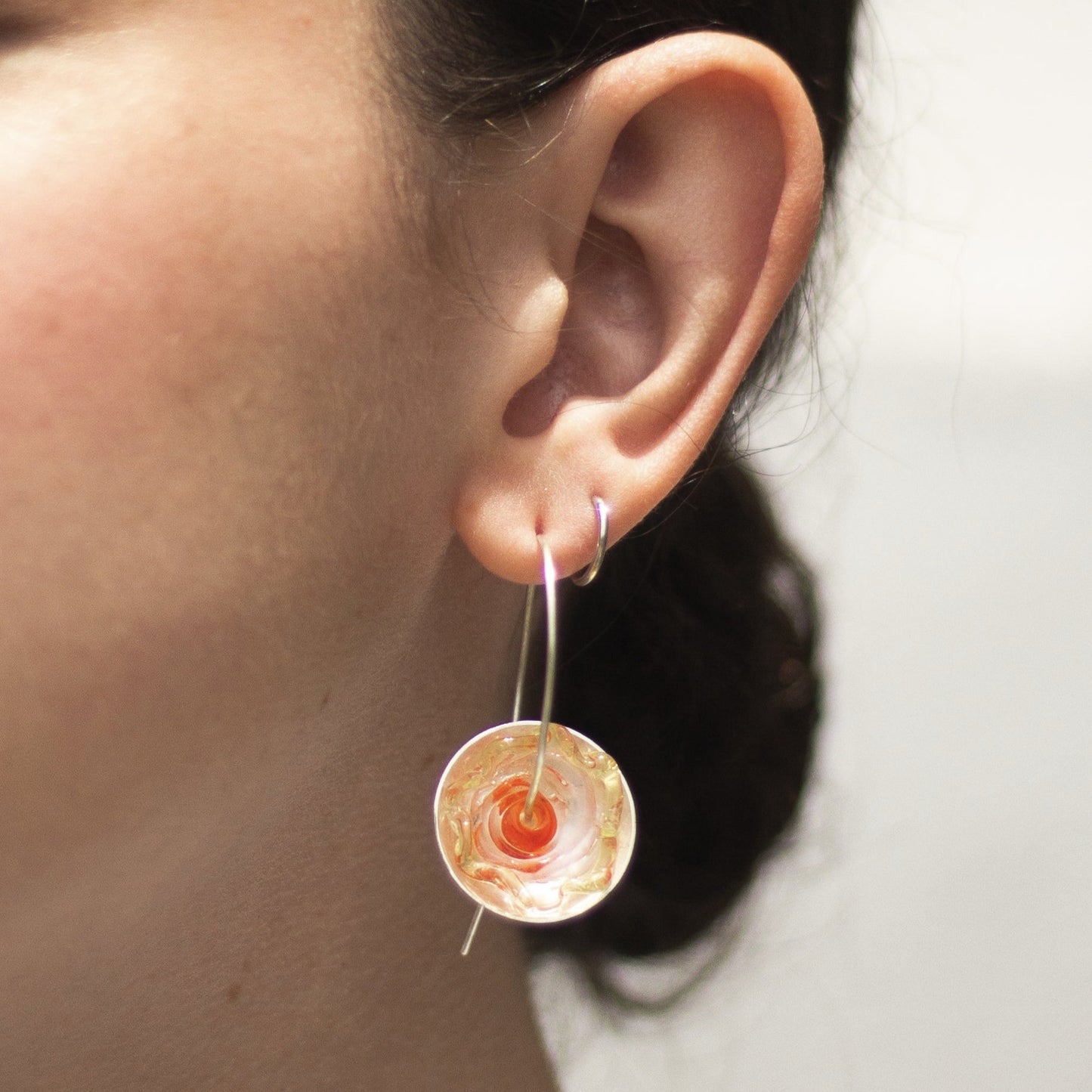 Aretes Flor de Agua