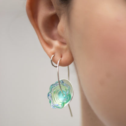 Aretes Flor de Agua