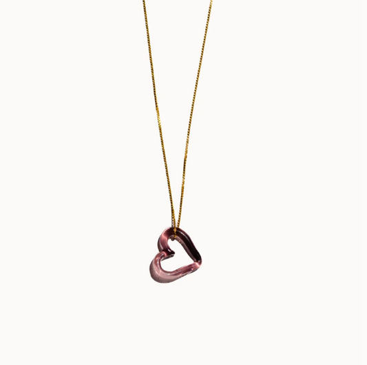 Collar Corazón Mini | Dorado