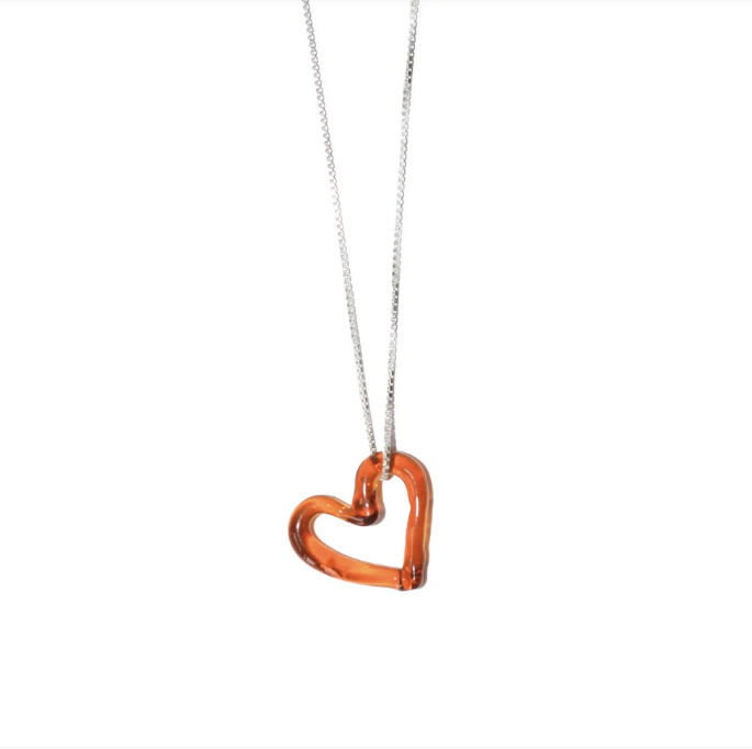 Collar Corazón Mini | Plata