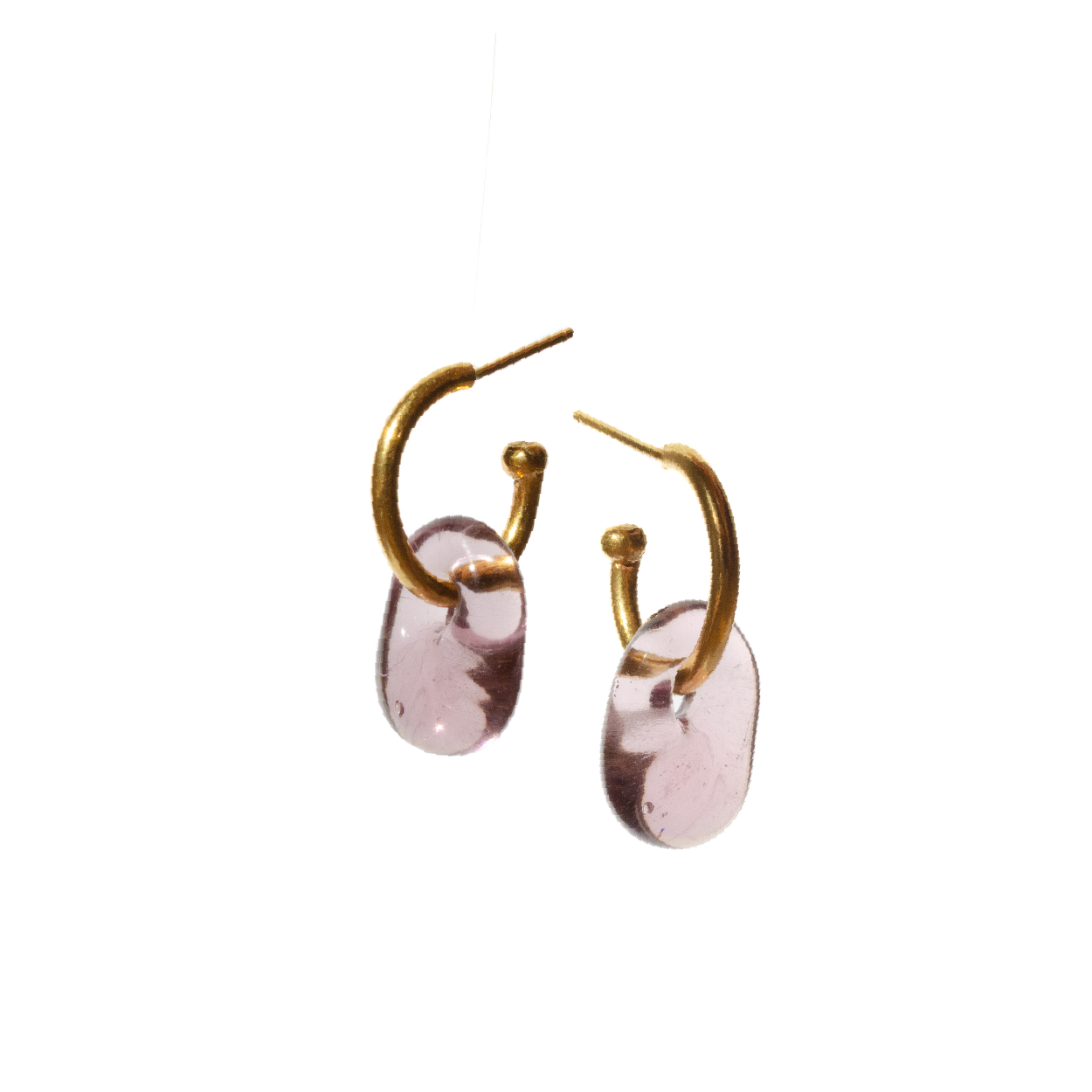 Candongas Plúmula Mini | Doradas