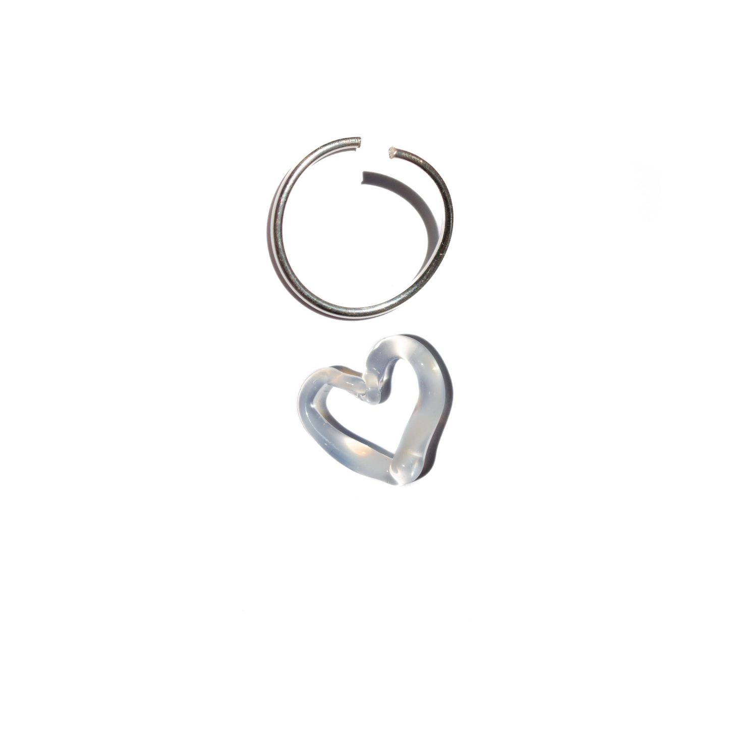 Charm Corazón Mini Plata