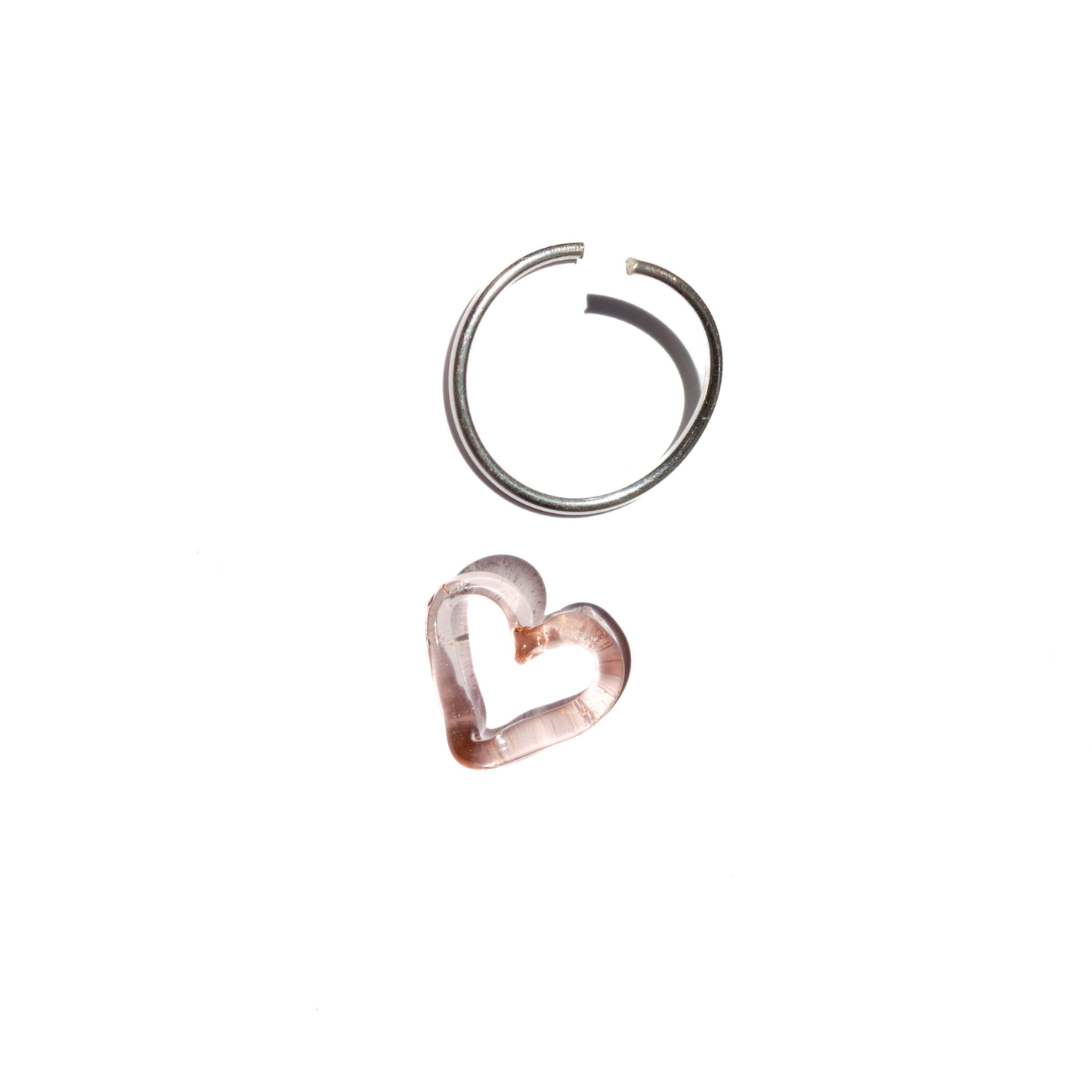 Charm Corazón Mini Plata