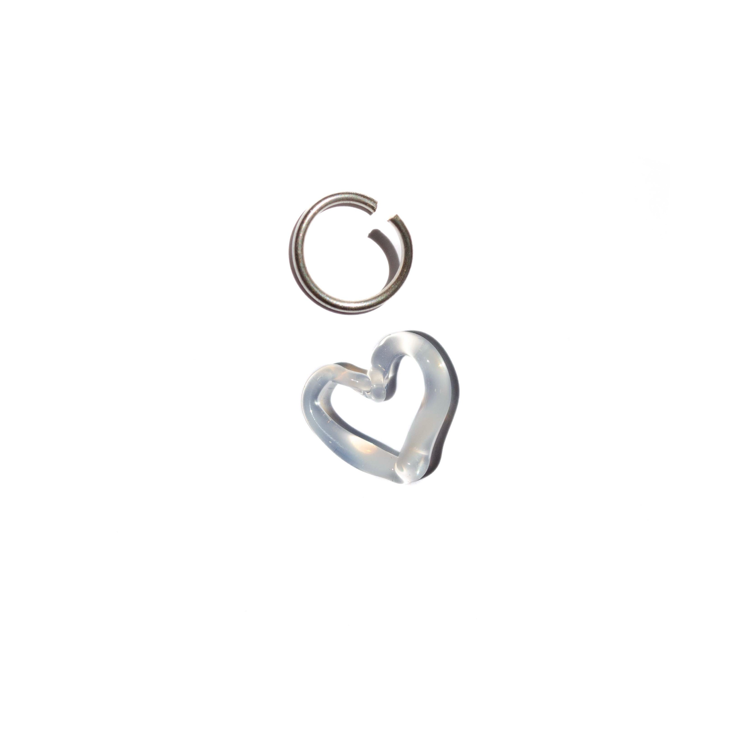 Charm Corazón Mini Plata