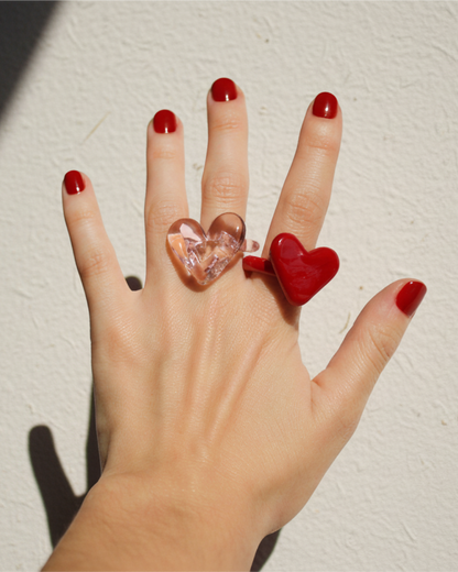 Anillo Corazón XL